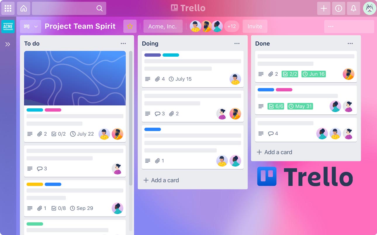 Trello Kısayolları